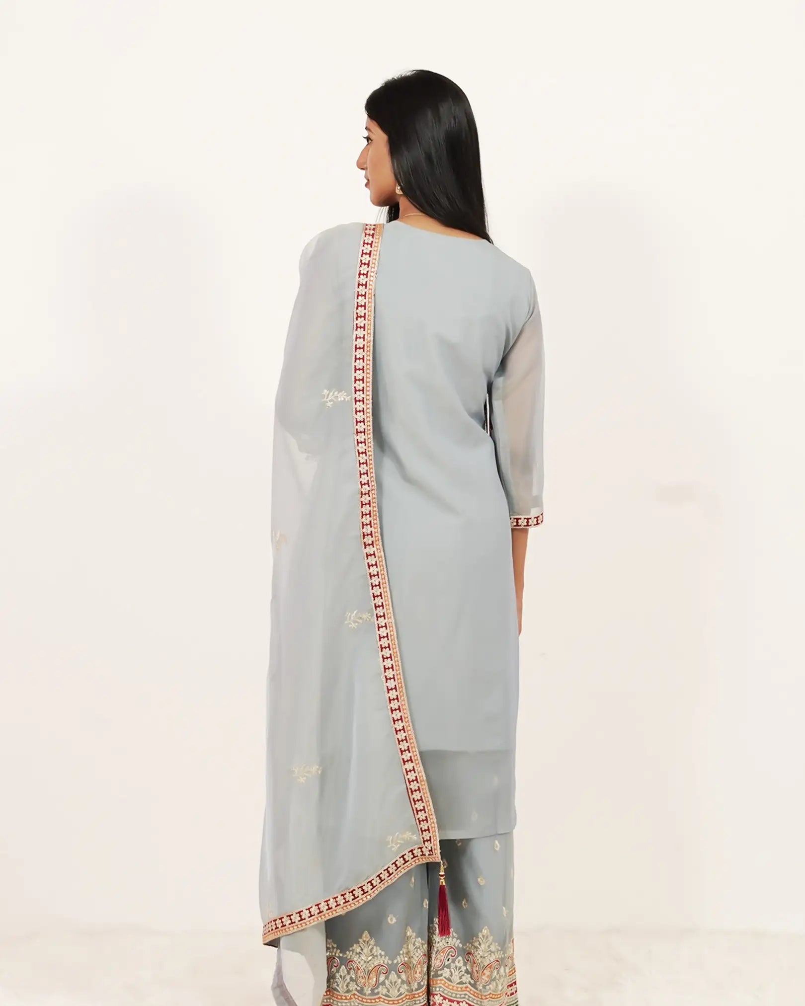 Heavy Embroidered 3Pc Salwar Suit