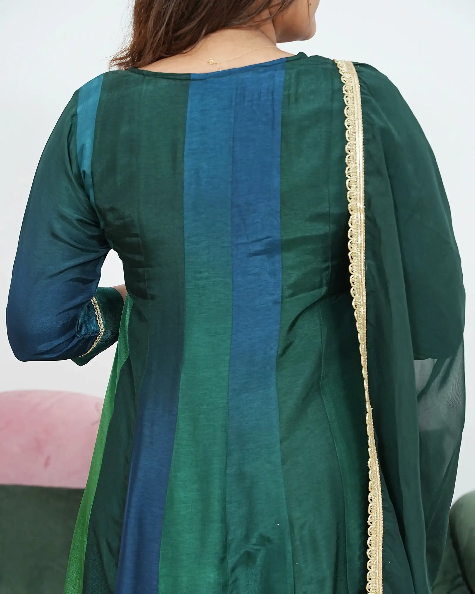 Panel Cut 3Pc Anarkali