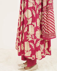 Printed 3Pc Anarkali Suit