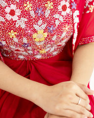 Handworked 3Pc Indo-Western Outfit