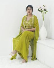 Handworked 3Pc Indo-Western Outfit