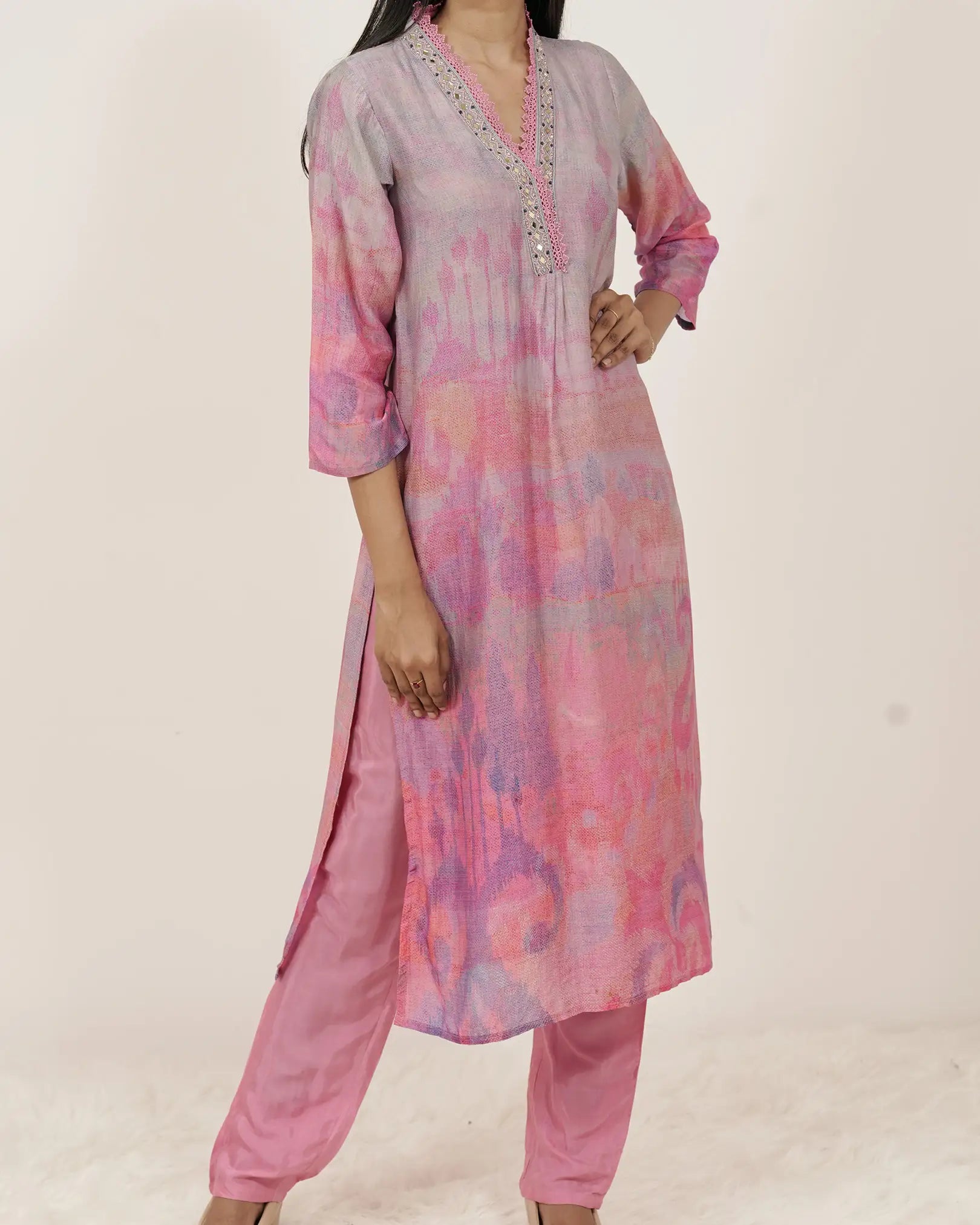 Printed 3Pc Salwar Suit