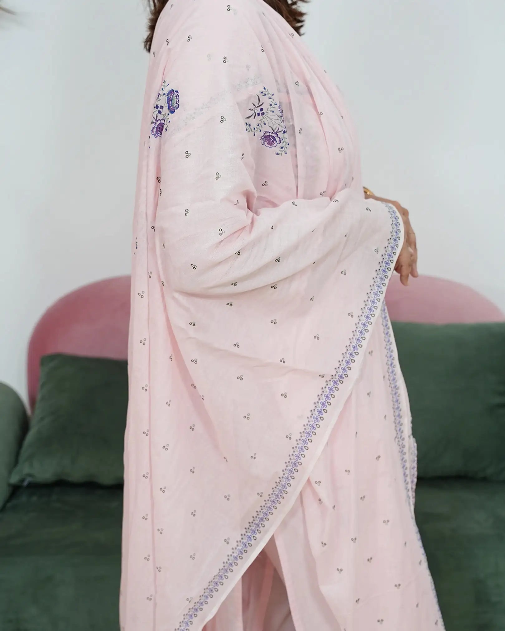 Embroidered 3Pc Salwar Suit
