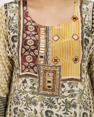 Multi-printed 3Pc Salwar Suit
