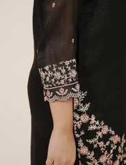 Embroidered 3Pc Short Salwar Suit